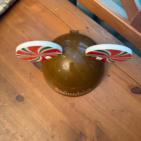 GINGERBREAD Disney Parks Mickey Mouse ears Ice Cream bowl Whirley Disneyland - Picture 2 of 7